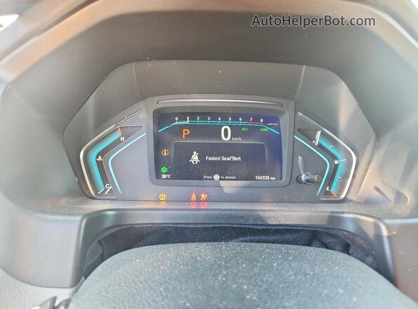 5FNRL6H49LB503279 2020 HONDA ODYSSEY Gray Widok zestawu wskaźników