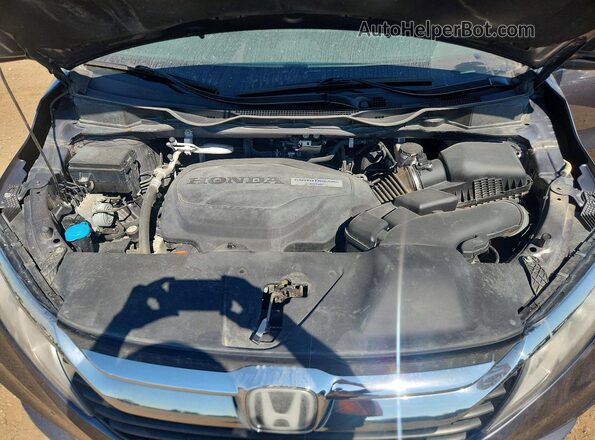 5FNRL6H49LB503279 2020 HONDA ODYSSEY Gray Widok komory silnika