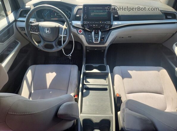 5FNRL6H49LB503279 2020 HONDA ODYSSEY Gray Widok deski rozdzielczej