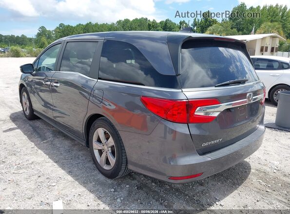 5FNRL6H50JB073907 2018 HONDA ODYSSEY Gray Rear left