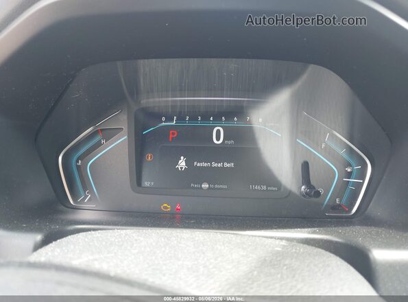 5FNRL6H50JB073907 2018 HONDA ODYSSEY Gray Rear seats view