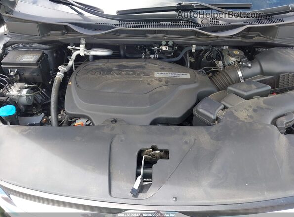 5FNRL6H50JB073907 2018 HONDA ODYSSEY Gray Rear view