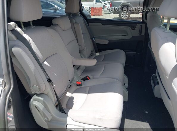 5FNRL6H50JB073907 2018 HONDA ODYSSEY Gray VIN sticker view
