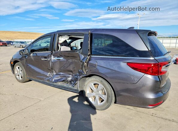 5FNRL6H50JB110728 2018 HONDA ODYSSEY Gray უკანა მარცხენა