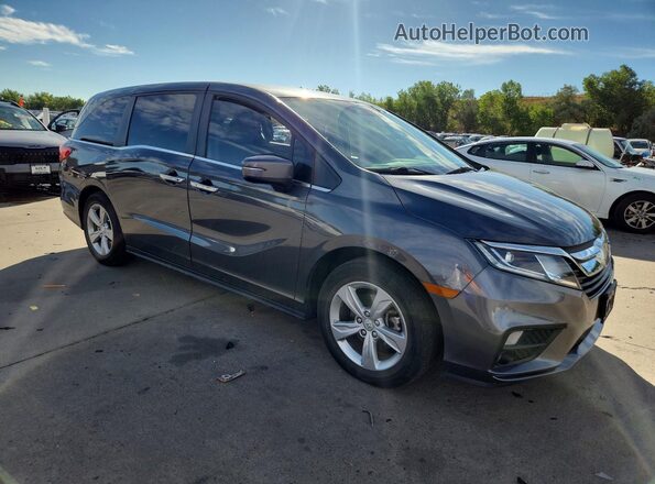 5FNRL6H50JB110728 2018 HONDA ODYSSEY Gray წინა მარჯვენა