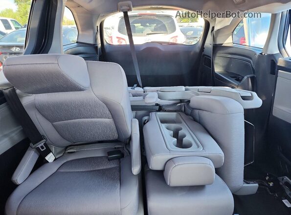 5FNRL6H50JB110728 2018 HONDA ODYSSEY Gray უკანა სავარძლების ხედი