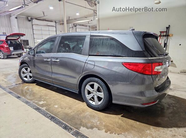 5FNRL6H50KB001011 2019 HONDA ODYSSEY Gray Հետևի ձախ