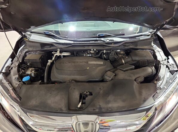 5FNRL6H50KB001011 2019 HONDA ODYSSEY Gray Շարժիչի բաժամունքի տեսք