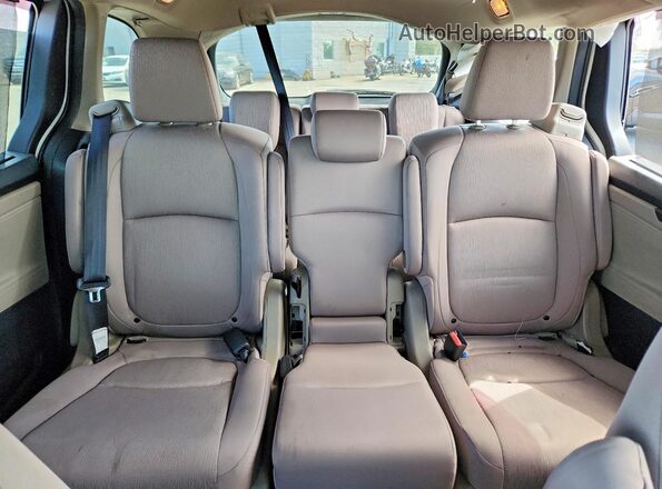 5FNRL6H50LB001320 2020 HONDA ODYSSEY White Вид задніх сидінь