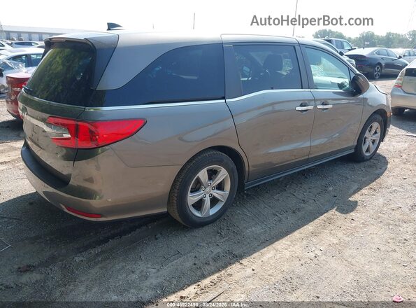 5FNRL6H51JB020908 2018 HONDA ODYSSEY Gray Задня права чверть