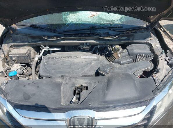 5FNRL6H51JB020908 2018 HONDA ODYSSEY Gray Вид ззаду