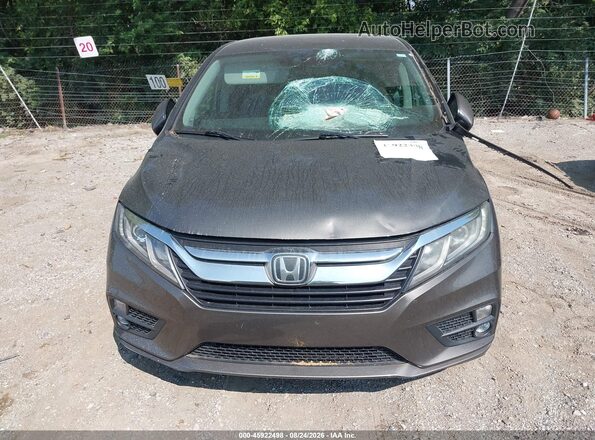 5FNRL6H51JB020908 2018 HONDA ODYSSEY Gray Вид спереду