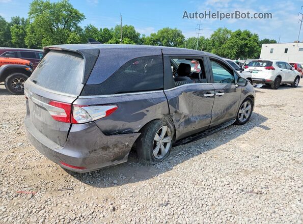 5FNRL6H52KB013497 2019 HONDA ODYSSEY Серый Задняя правая четверть