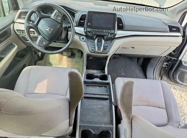 5FNRL6H52KB013497 2019 HONDA ODYSSEY Серый Вид панели приборов