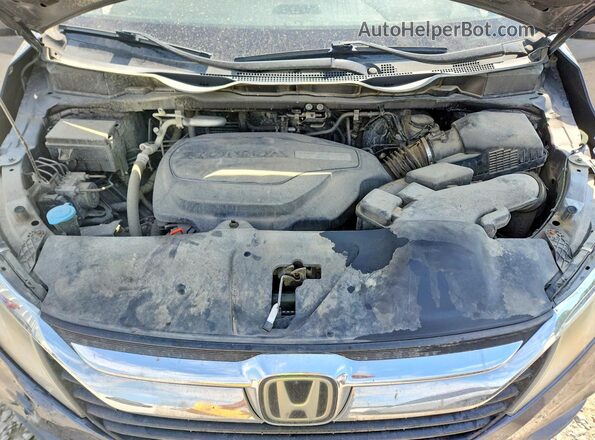 5FNRL6H52KB013497 2019 HONDA ODYSSEY Серый Вид подкапотного пространства