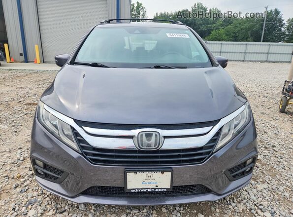 5FNRL6H53KB004470 2019 HONDA ODYSSEY Gray Widok z przodu