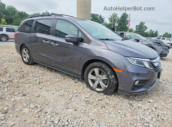 5FNRL6H53KB004470 2019 HONDA ODYSSEY Gray Przód prawy