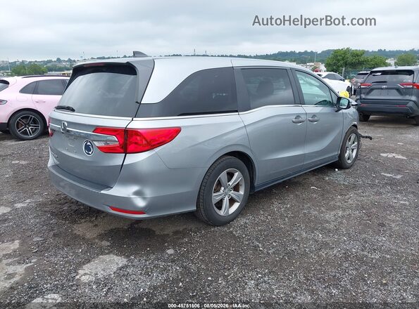 5FNRL6H53KB121210 2019 HONDA ODYSSEY Серебряный Задняя правая четверть