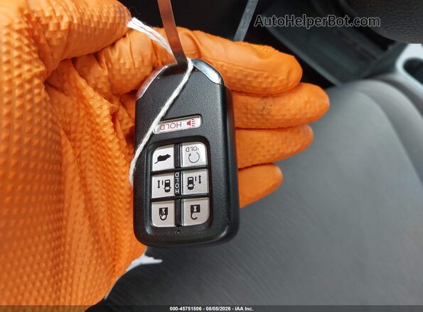 5FNRL6H53KB121210 2019 HONDA ODYSSEY Серебряный Вид панели приборов