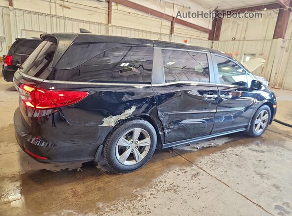 5FNRL6H54JB073828 2018 HONDA ODYSSEY Black Հետևի աջ