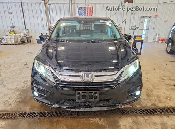 5FNRL6H54JB073828 2018 HONDA ODYSSEY Black Դիմացի տեսք