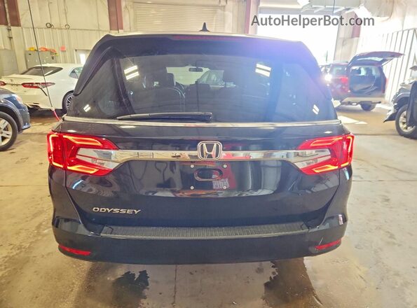 5FNRL6H54JB073828 2018 HONDA ODYSSEY Black Հետևի տեսք