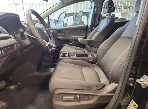 5FNRL6H54JB073828 2018 HONDA ODYSSEY Black Սալոնի դիմացի տեսք