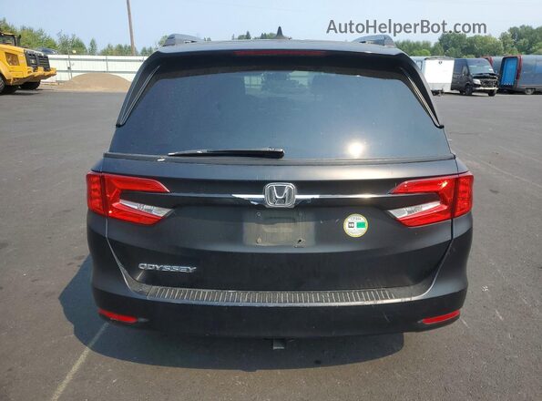 5FNRL6H54JB080598 2018 HONDA ODYSSEY Black Widok z tyłu