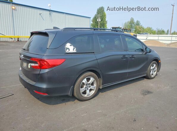 5FNRL6H54JB080598 2018 HONDA ODYSSEY Black Tył prawy