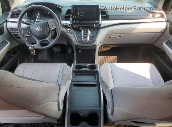 5FNRL6H54JB080598 2018 HONDA ODYSSEY Black Widok deski rozdzielczej
