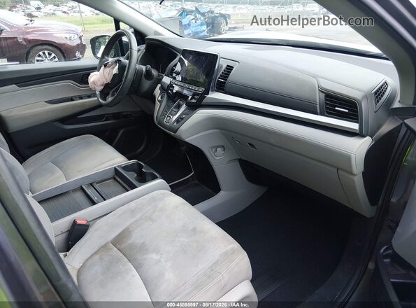 5FNRL6H54KB028888 2019 HONDA ODYSSEY Gray Front interior view
