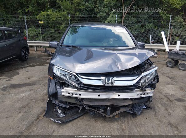 5FNRL6H54KB028888 2019 HONDA ODYSSEY Gray Rear interior view