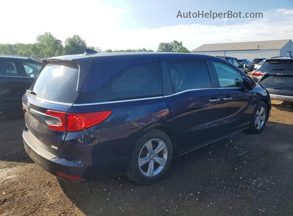 5FNRL6H54KB102620 2019 HONDA ODYSSEY Blue Rear right