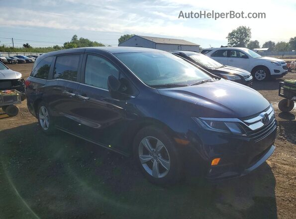 5FNRL6H54KB102620 2019 HONDA ODYSSEY Blue Front right