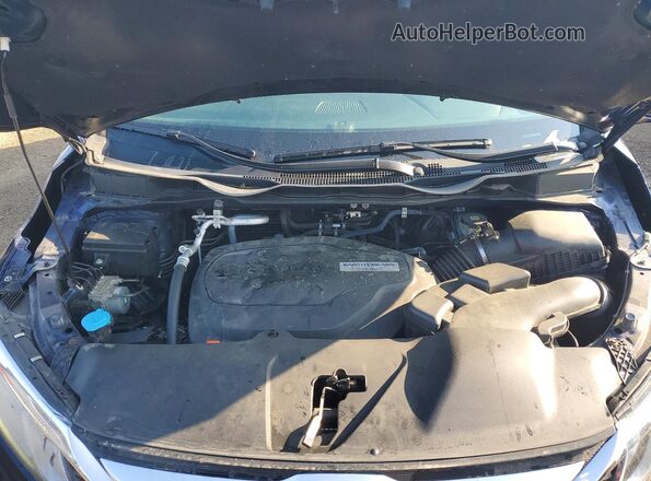 5FNRL6H54KB102620 2019 HONDA ODYSSEY Blue Engine compartment view