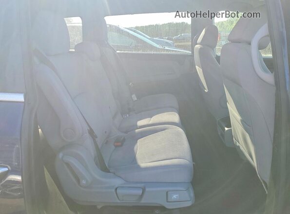 5FNRL6H54KB102620 2019 HONDA ODYSSEY Blue Rear interior view