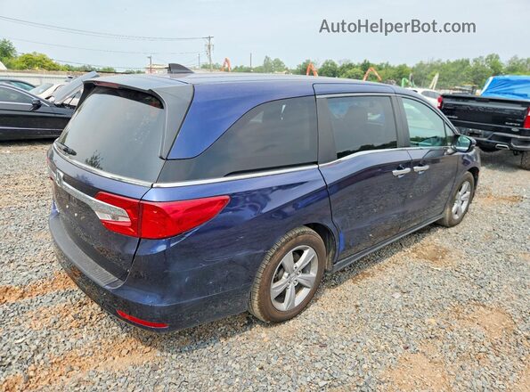 5FNRL6H54KB124097 2019 HONDA ODYSSEY Blue Հետևի աջ