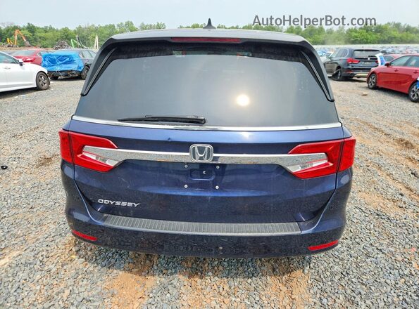 5FNRL6H54KB124097 2019 HONDA ODYSSEY Blue Հետևի տեսք