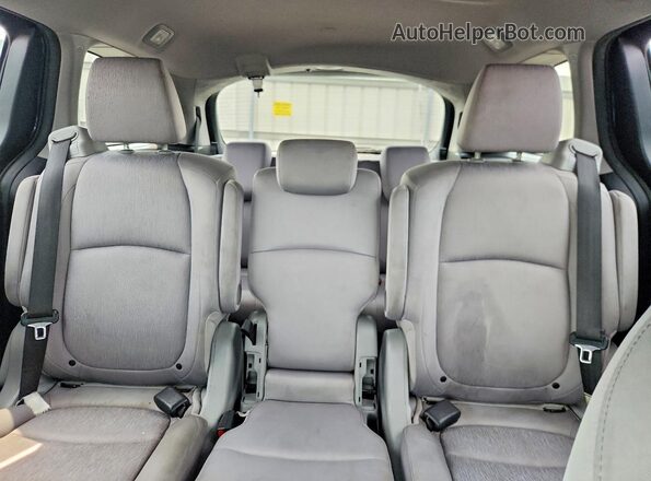 5FNRL6H54KB124097 2019 HONDA ODYSSEY Blue Հետևի նստատեղերի տեսք
