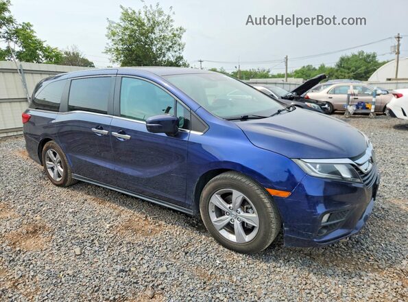 5FNRL6H54KB124097 2019 HONDA ODYSSEY Blue Առջևի աջ