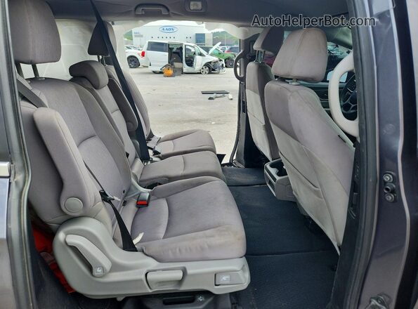 5FNRL6H54LB060130 2020 HONDA ODYSSEY Gray Rear interior view