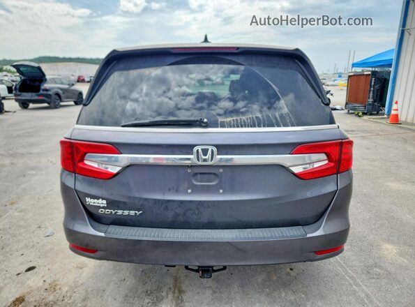 5FNRL6H54LB060130 2020 HONDA ODYSSEY Gray Rear view
