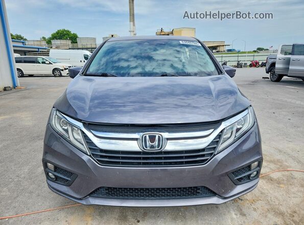 5FNRL6H54LB060130 2020 HONDA ODYSSEY Gray Front view