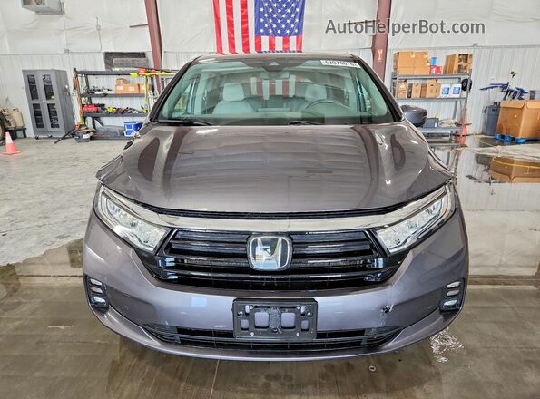 5FNRL6H54PB015386 2023 HONDA ODYSSEY Gray Դիմացի տեսք