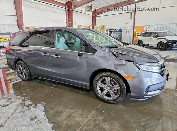 5FNRL6H54PB015386 2023 HONDA ODYSSEY Gray Առջևի աջ