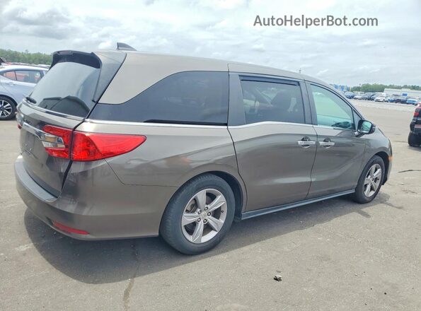 5FNRL6H55JB069626 2018 HONDA ODYSSEY Brown Trasero derecho