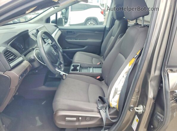 5FNRL6H55JB069626 2018 HONDA ODYSSEY Brown Vista interior delantera