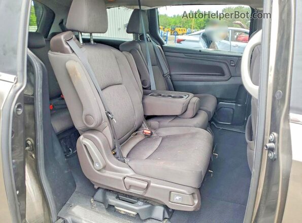 5FNRL6H55JB069626 2018 HONDA ODYSSEY Brown Vista interior trasera