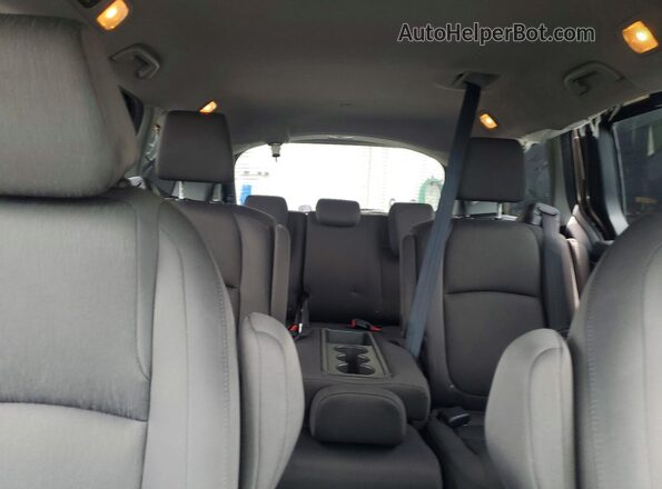 5FNRL6H55JB069626 2018 HONDA ODYSSEY Brown Vista de los asientos traseros