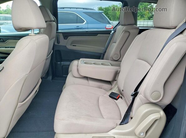 5FNRL6H55JB094381 2018 HONDA ODYSSEY Maroon Սալոնի հետևի տեսք